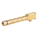 SHADOW 4.5" BRL MR/XR THREADED-BRN