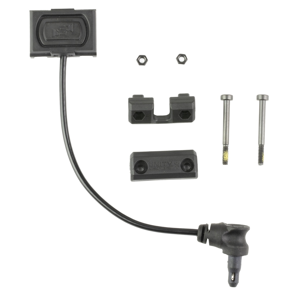 UNITY MODBUTTON LT CRN LSR 4.5" BLK