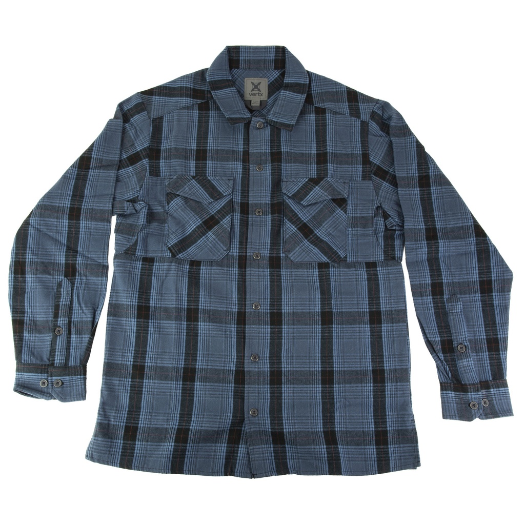 VERTX CANYON RIVER FLANNEL BLUE MED