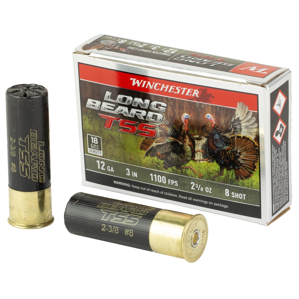 WIN LONG BEARD TSS 12GA 3" #8 5/50
