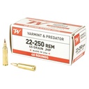 WIN USA 22-250 REM 45GR JHP 40/400