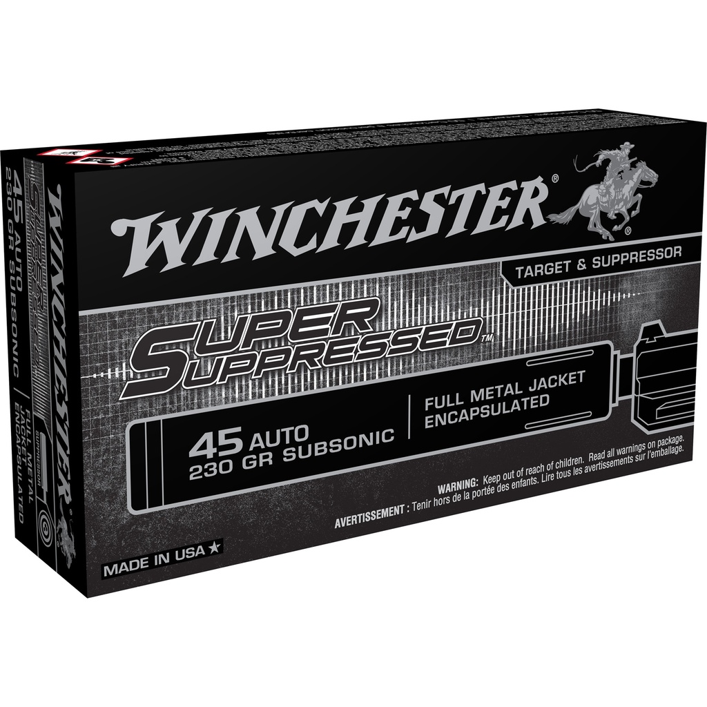 WIN SPR SUP 45ACP 230GR FMJ 50/500