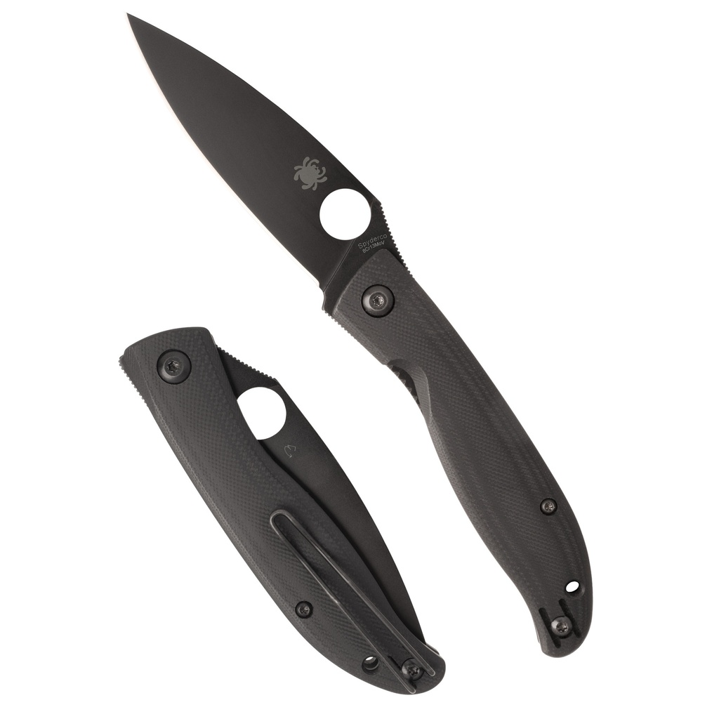 SPYDERCO MANTRA 4 G-10 3.34" BLK