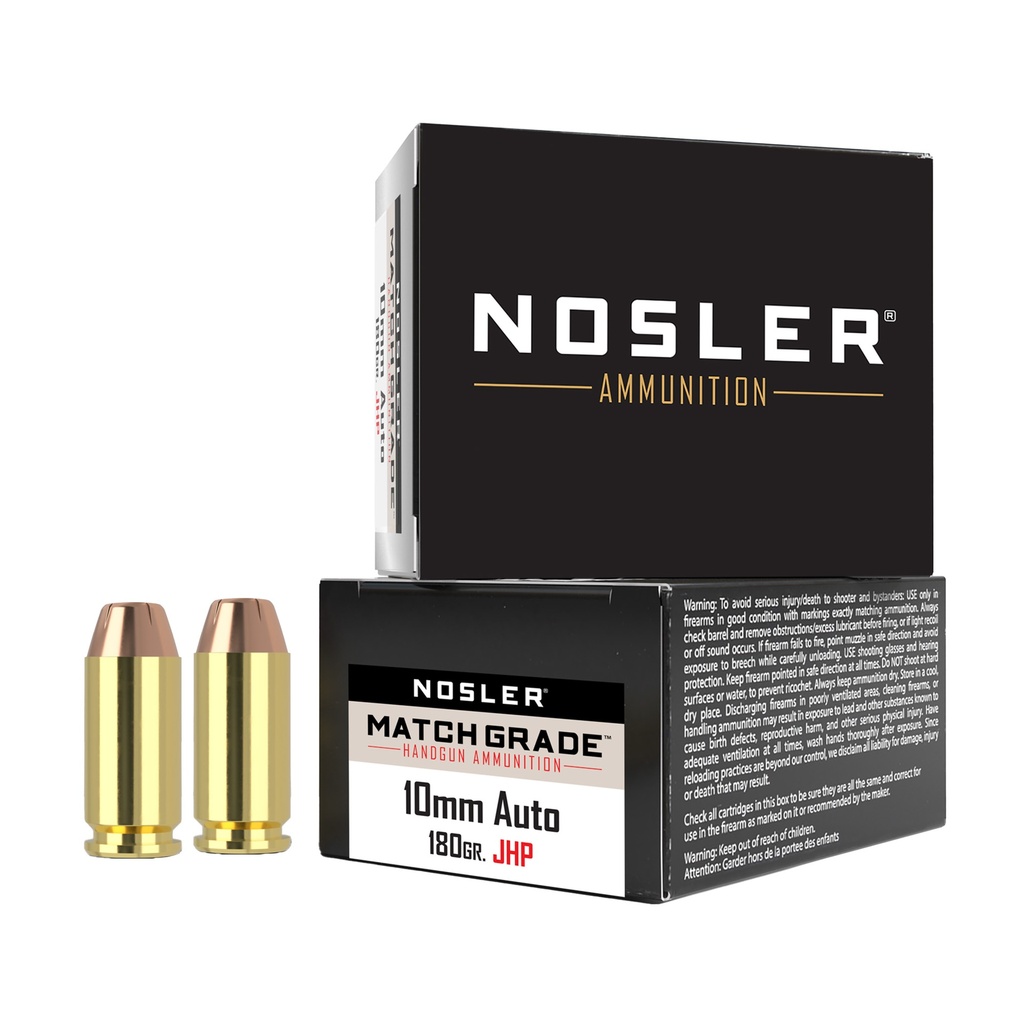 NOSLER ASP 10MM 180GR JHP 20/200