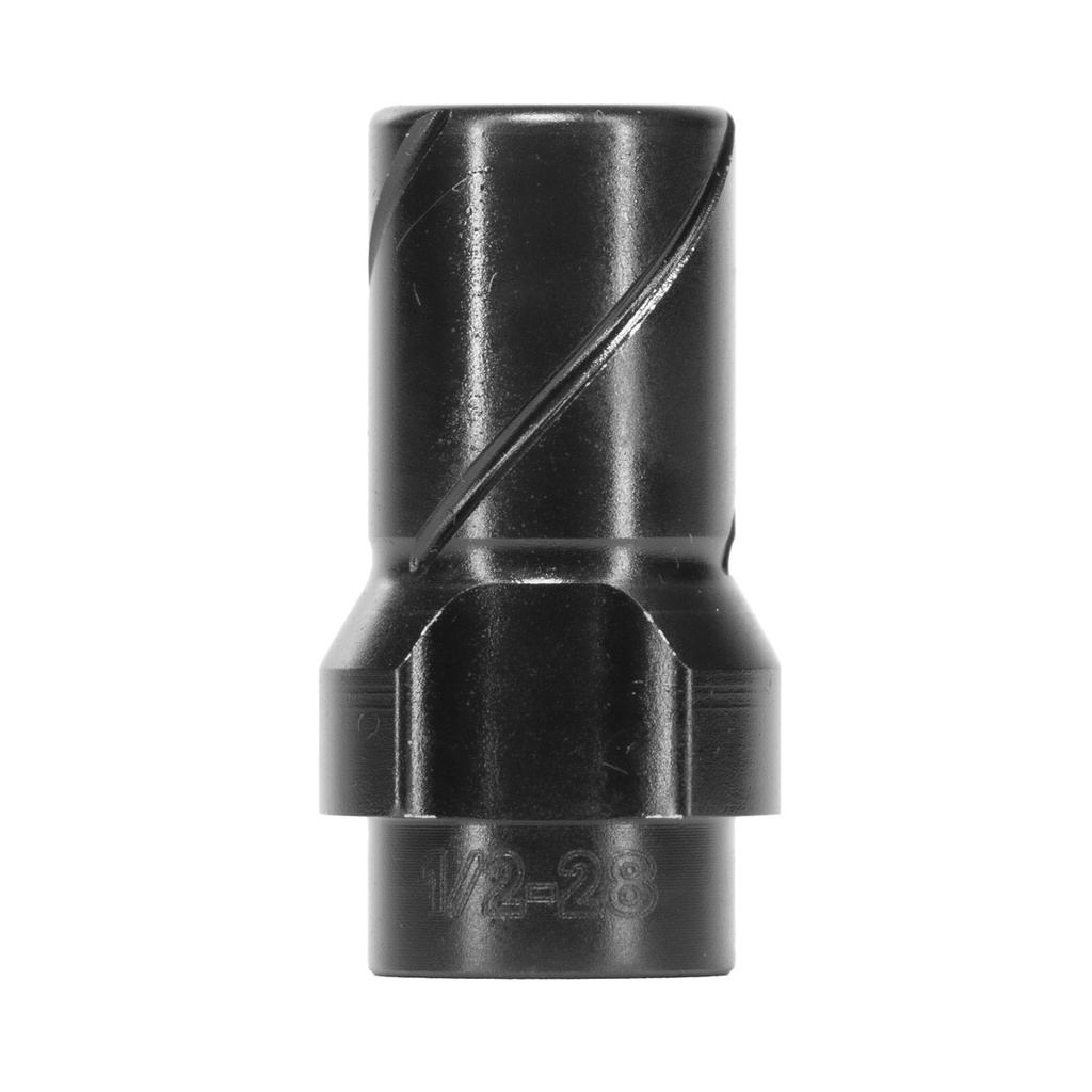 HUX 3-LUG MUZZLE DEVICE 9MM 1/2X28