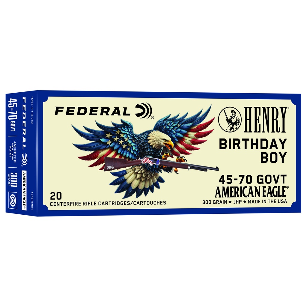 FED HNRY BDAY ED 45-70GOVT 300GR JSP