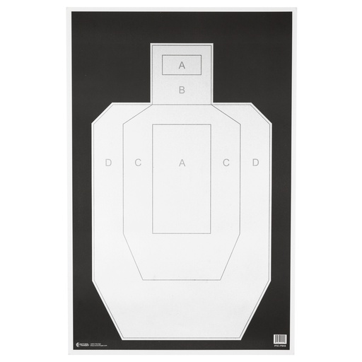 [ACTIPSC-PBKB-100] ACTION TGT IPSC PBKB PAPER 100PK