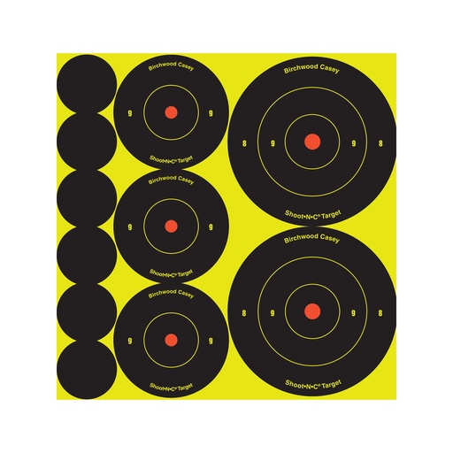 [BC34608-12] B/C SHT-N-C VARIETY PACK 132 TARGETS