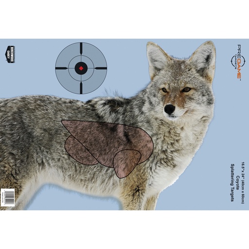 [BC35405] B/C PREGAME COYOTE TGT 3-16.5X24