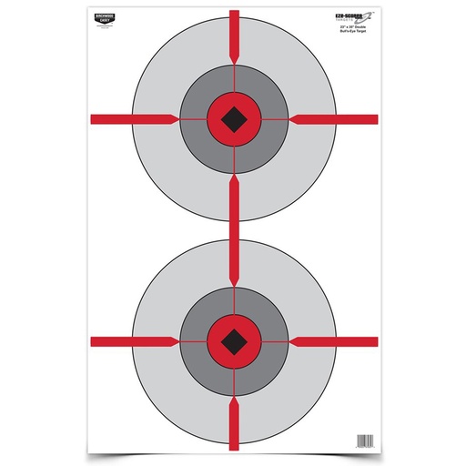 [BC37031] B/C EZE-SCORER BLLSEYE TGT 100-23X35