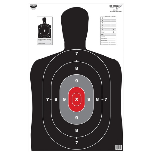[BC37051] B/C EZE-SCORER BC27 RED TGT100-23X35