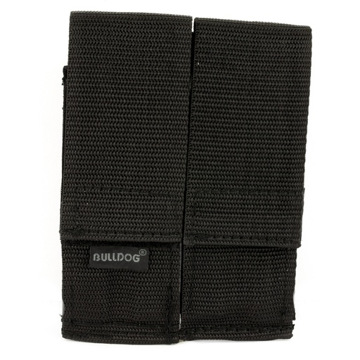 [BDWMAGL] BULLDOG DBL MAG HLDR BLK