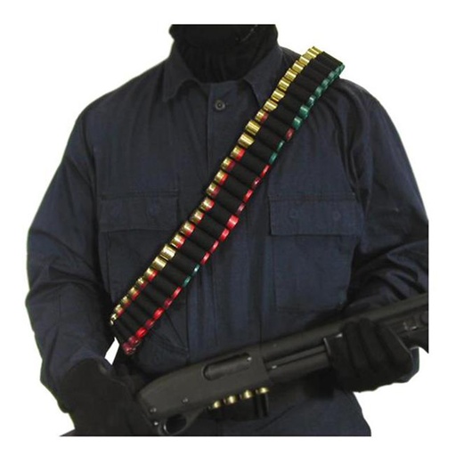 [BH43SB55BK] BH SHTGN BANDOLIER (55) BLK