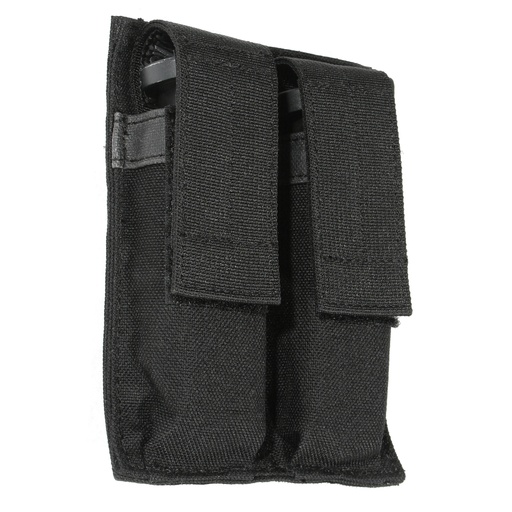 [BH61ACDMBK] BH DBL PSTL MAG PCH HOOK & LOOP BLK