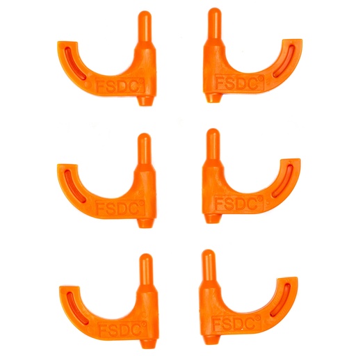 [FSDC350PRCF] FSDC CHAMBER FLAG PISTOL ORG 6PK
