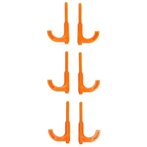 [FSDC550RRCF] FSDC CHAMBER FLAG RIFLE ORG 6PK