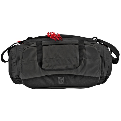 [GGP602002] GGG RANGE BAG BLACK W/RED ZIPPER PUL