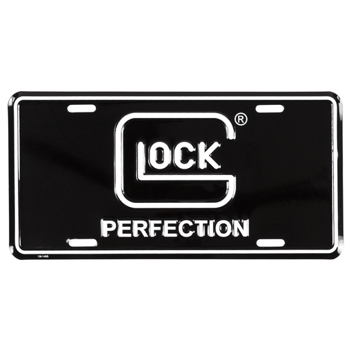 [GLAS00042] GLOCK OEM PERF LICENSE PLATE BLK/WHT
