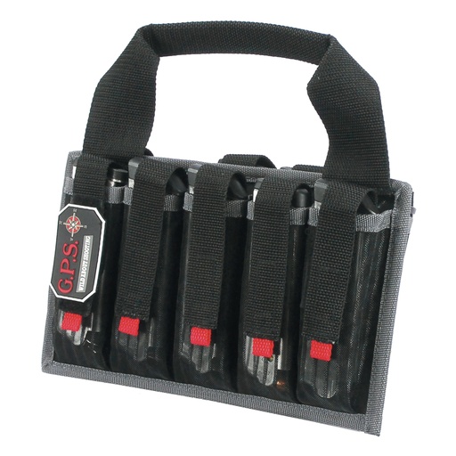 [GOGPS-1006MAG] GPS PISTOL 10-MAGAZINE TOTE BLACK