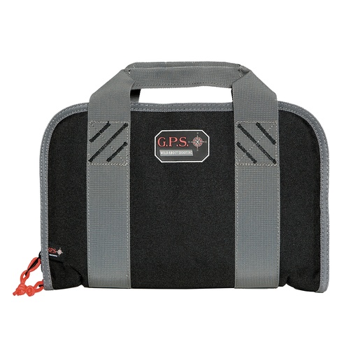 [GOGPS-1308PC] GPS DOUBLE PISTOL CASE BLACK