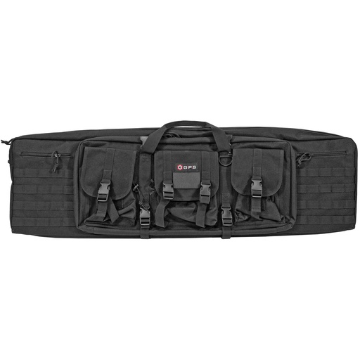[GOGPS-DRC42] GPS DOUBLE RIFLE CASE 42" BLACK