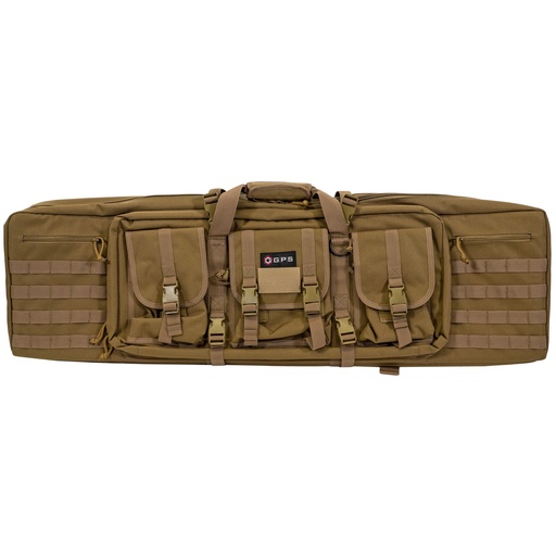 [GOGPS-DRC42-FDE] GPS DOUBLE RIFLE CASE 42" FDE