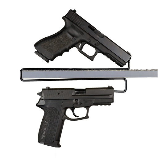 [GSSOUHH2] GSS OVER UNDER HANDGUN HANGERS 2PK