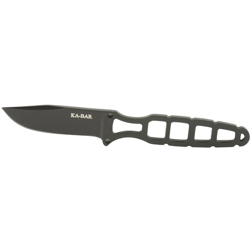 [KBAR1118BP] KBAR SKELETON KNIFE 2.5" PLN BLK