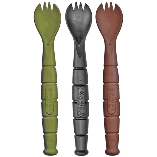 [KBAR9909MIL] KBAR FIELD KIT SPORK/KNIFE 3 PACK