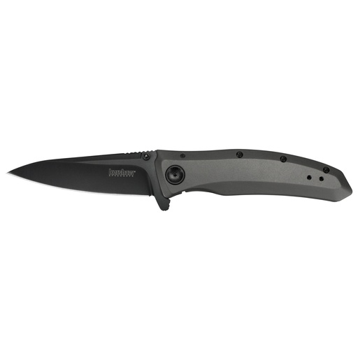 [KER2200] KERSHAW GRID 3.7" PLN BLACK-OXIDE