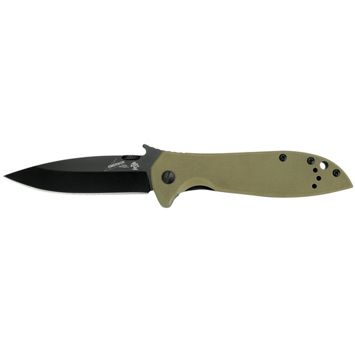 [KER6054BRNBLK] KERSHAW EMERSON CQC-4K SPEAR POINT