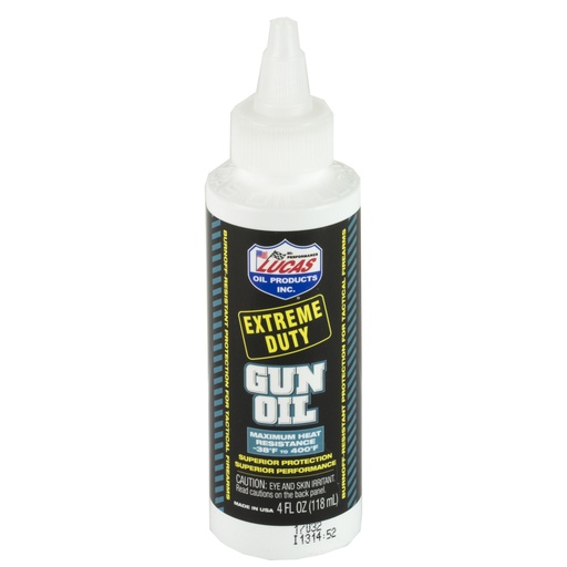 [LO10877EA] LUCAS EXT DUTY GUN OIL 4OZ