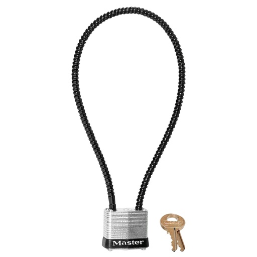 [ML107KADSPT-P250] MASTERLOCK CABLE LK KEYED ALIKE P250