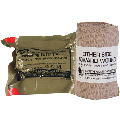 [NAR30-0031] NAR DRESSING EMERGENCY TRAUMA 4"