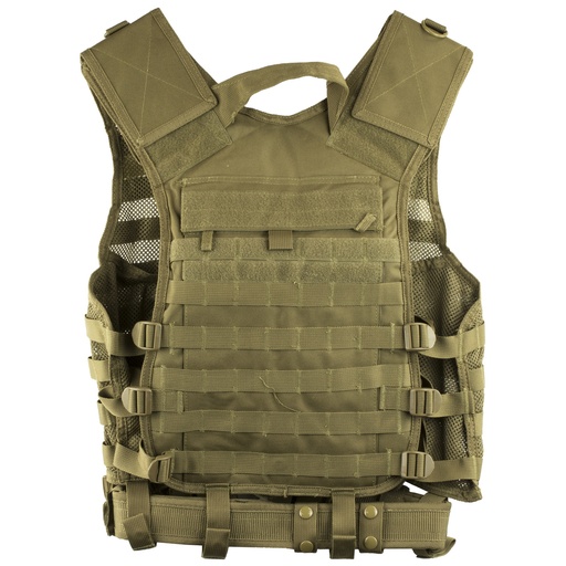 [NSTARCPV2915T] NCSTAR VISM MOLLE VEST MED-2XL TAN