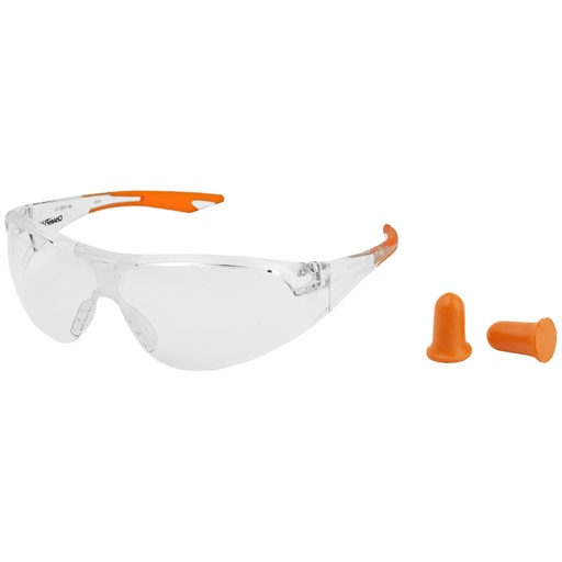 [OUT40716] CHAMPION SHTNG GLASSES/EAR PLUG CMB