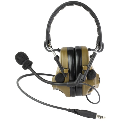 [PELMT20H682FB-47CY] PELTOR COMTAC V HEADSET W/ MIC COY