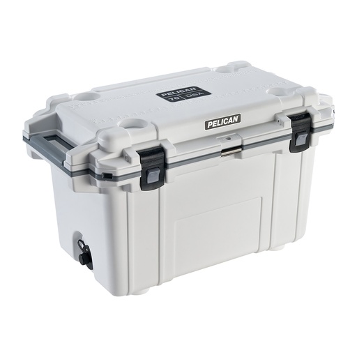 [PP70Q-1-WHTGRY] PELICAN IM 70QT ELITE COOLER WHT/GRY