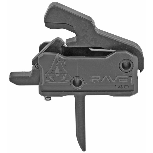 [RISERA-R140F-BLK] RISE RAVE SPR SPRTNG TRGGR FLAT BLK