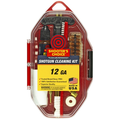 [SHCSRS-12] SHOOTERS CHOICE 12GA SHOTGUN CLN KIT