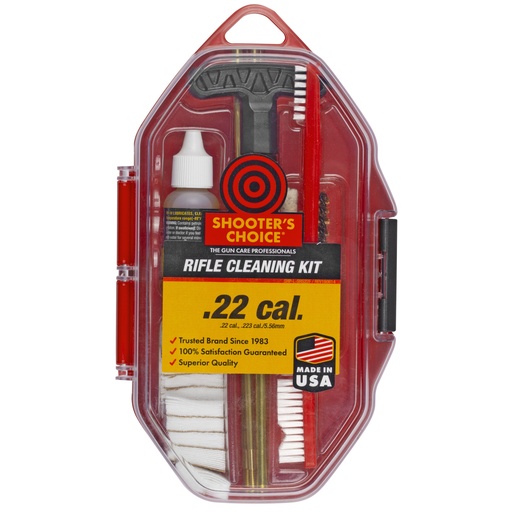 [SHCSRS-22] SHOOTERS CHOICE 22CAL RFL CLN KIT