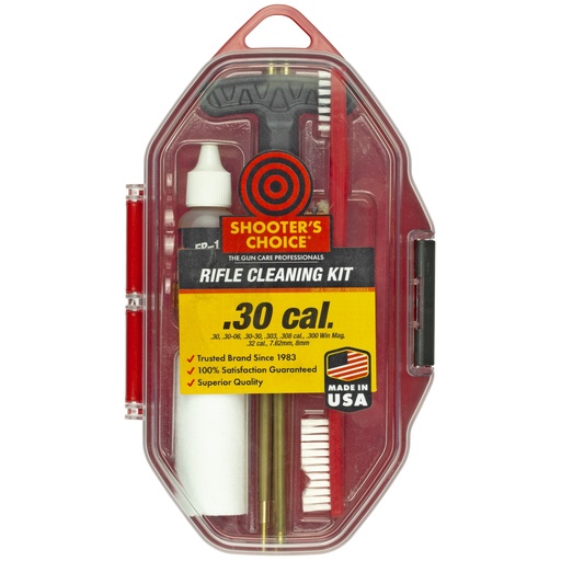 [SHCSRS-30] SHOOTERS CHOICE 30CAL RFL CLN KIT