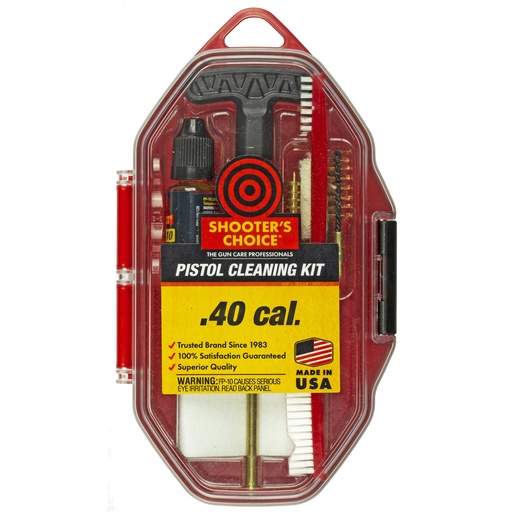 [SHCSRS-40] SHOOTERS CHOICE 40CAL PISTOL CLN KIT