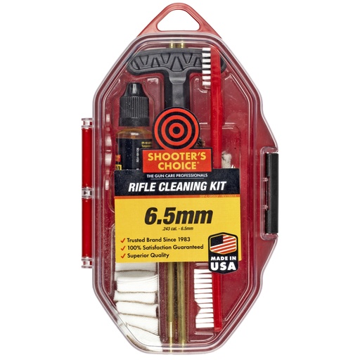 [SHCSRS-65] SHOOTERS CHOICE 6.5CAL RFL CLN KIT