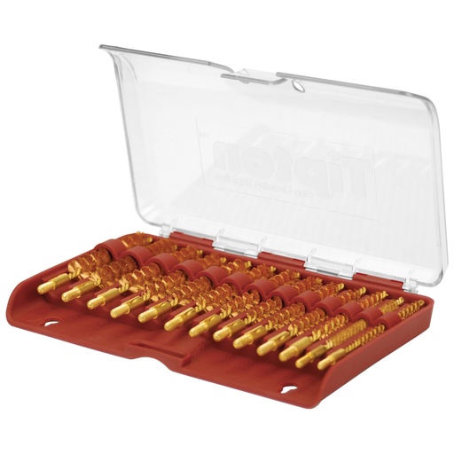 [TIP402-173] TIPTON BORE BRUSH 13 PIECE RIFLE SET