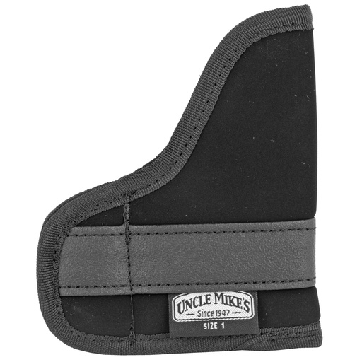 [UM8744-1] U/M INSIDE POCKET HLSTR SZ 1 BLK AMB