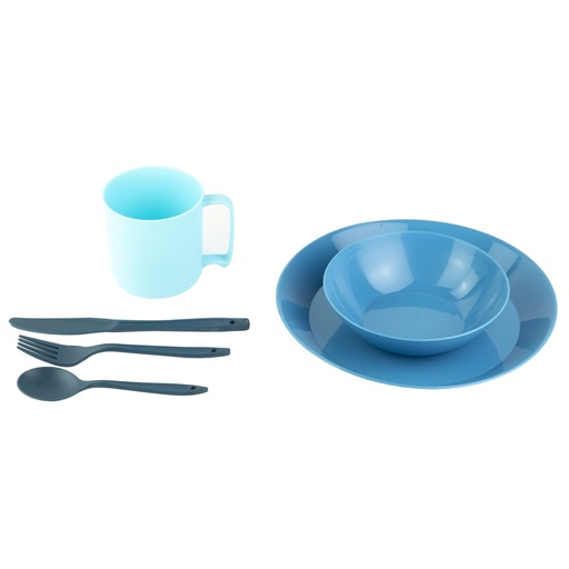 [UST1142761] UST PACKWARE DISH SET BLUE