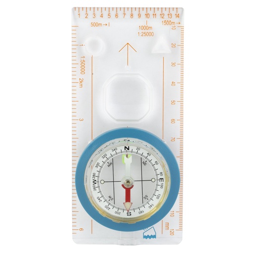 [UST1156807] UST DELUXE MAP COMPASS BLUE