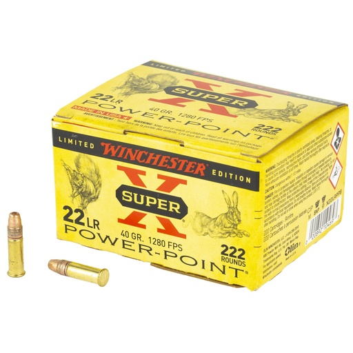 [WNX22LRPPB] WIN SPRX PP 22LR 40GR LHP 222/2220