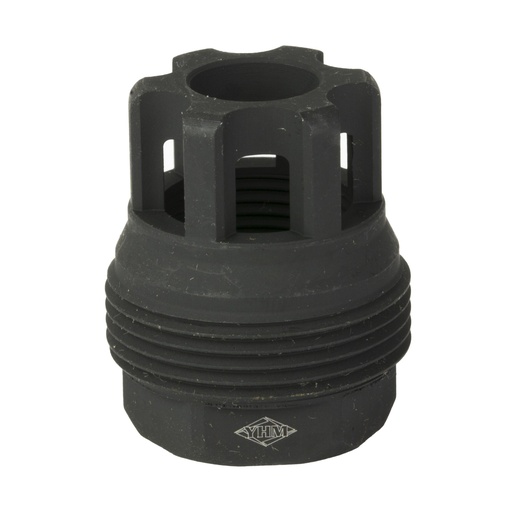 [YHM-4401-MB-24] YHM MUZZLE BRAKE 5/8-24 BLACK